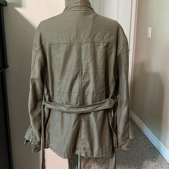 Free People 100% Cotton Military Style Jacket - Size XS - Picture 6 of 9